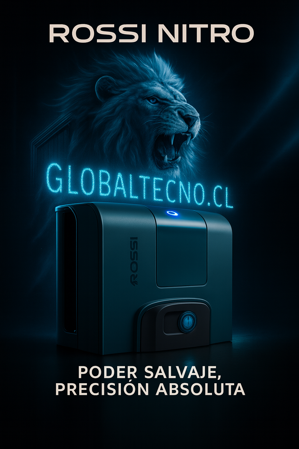 Motor Rossi NITRO – Velocidad Cibernética para tu Portón Automático – Globaltecno Chile